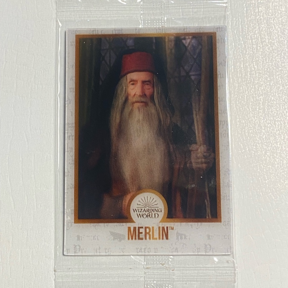 Merlin- Chocolate Frog Card
